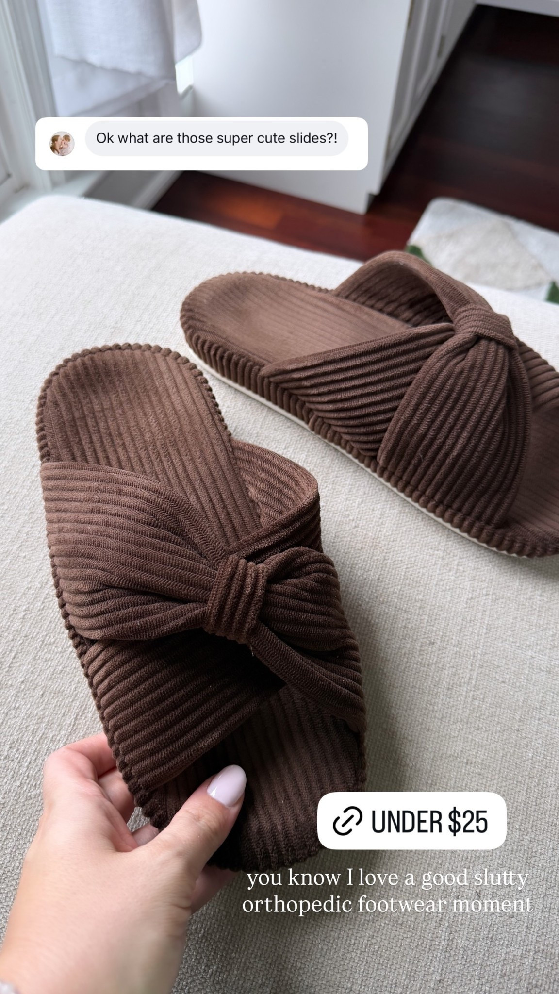 you know I love a good slutty orthopedic footwear moment & these under $25 slippers are too good not to share! 

#LTKmomlife #LTKselfcare #LTKMidsize