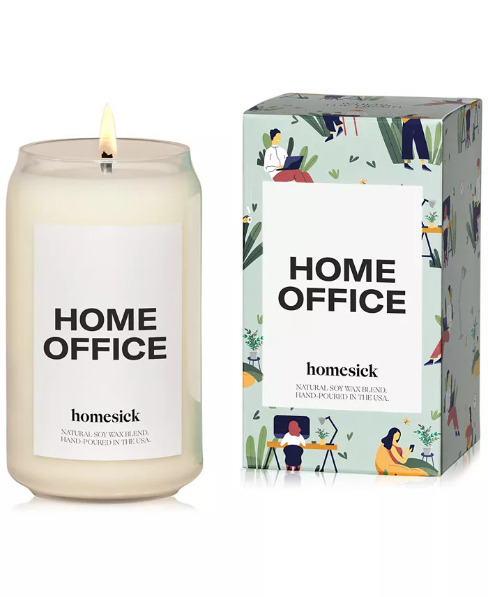 Homesick Candles Home Office Jarred 13.75-Oz. Candle & Reviews - Unique Gifts by STORY - Macy's | Macys (US)