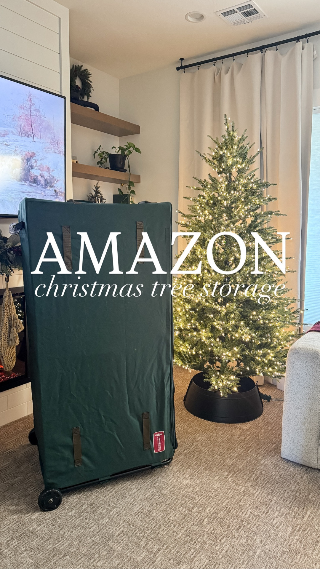 This XL tree holder from Amazon can hold multiple trees or trees up to 15 ft!🎄It also has a designated space for things like tree toppers!⭐️

#amazonhome #amazonholiday #thesistershoppers #amazonmusthaves #organizedhome 

#LTKHome #LTKSeasonal #LTKHoliday