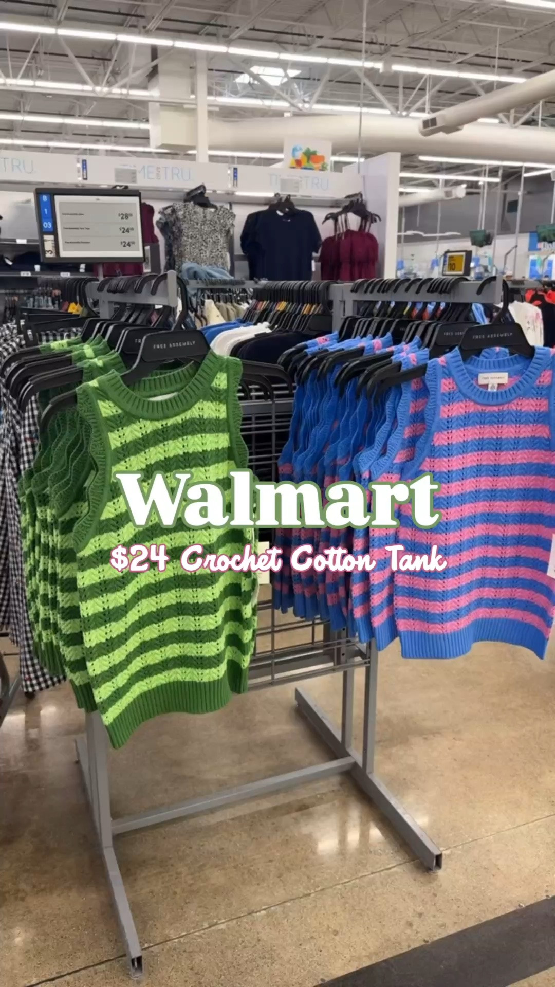 Walmart Free Assembly Women's Crochet Cotton Racerback Tank Top, Lightweight, Sizes XS-XXL 

Summer top / summer outfit / vacation outfit

#LTKootd #LTKSeasonal #LTKTravel