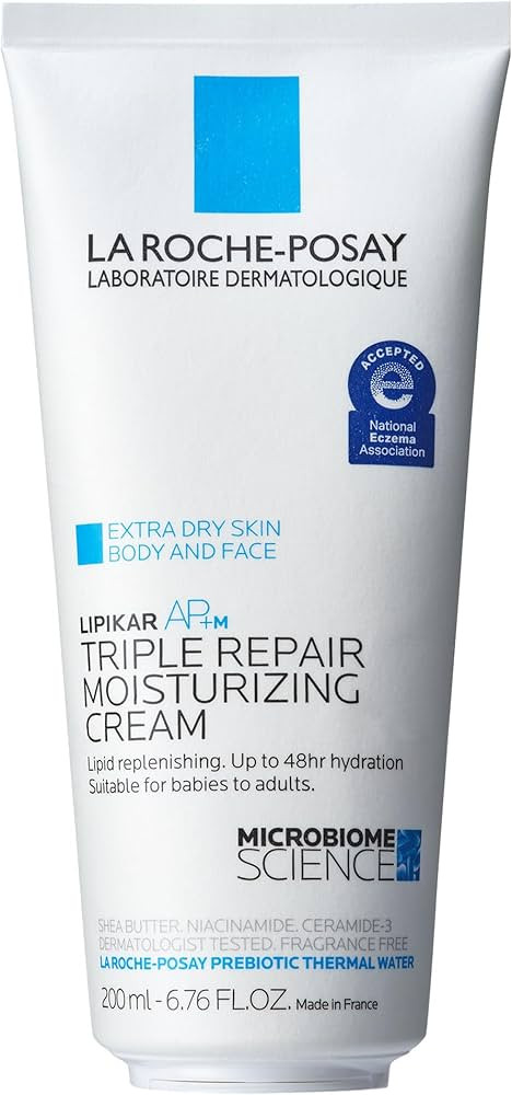 La Roche-Posay Lipikar AP+ Triple Repair Moisturizing Cream | Face & Body Lotion For Dry Skin | S... | Amazon (US)