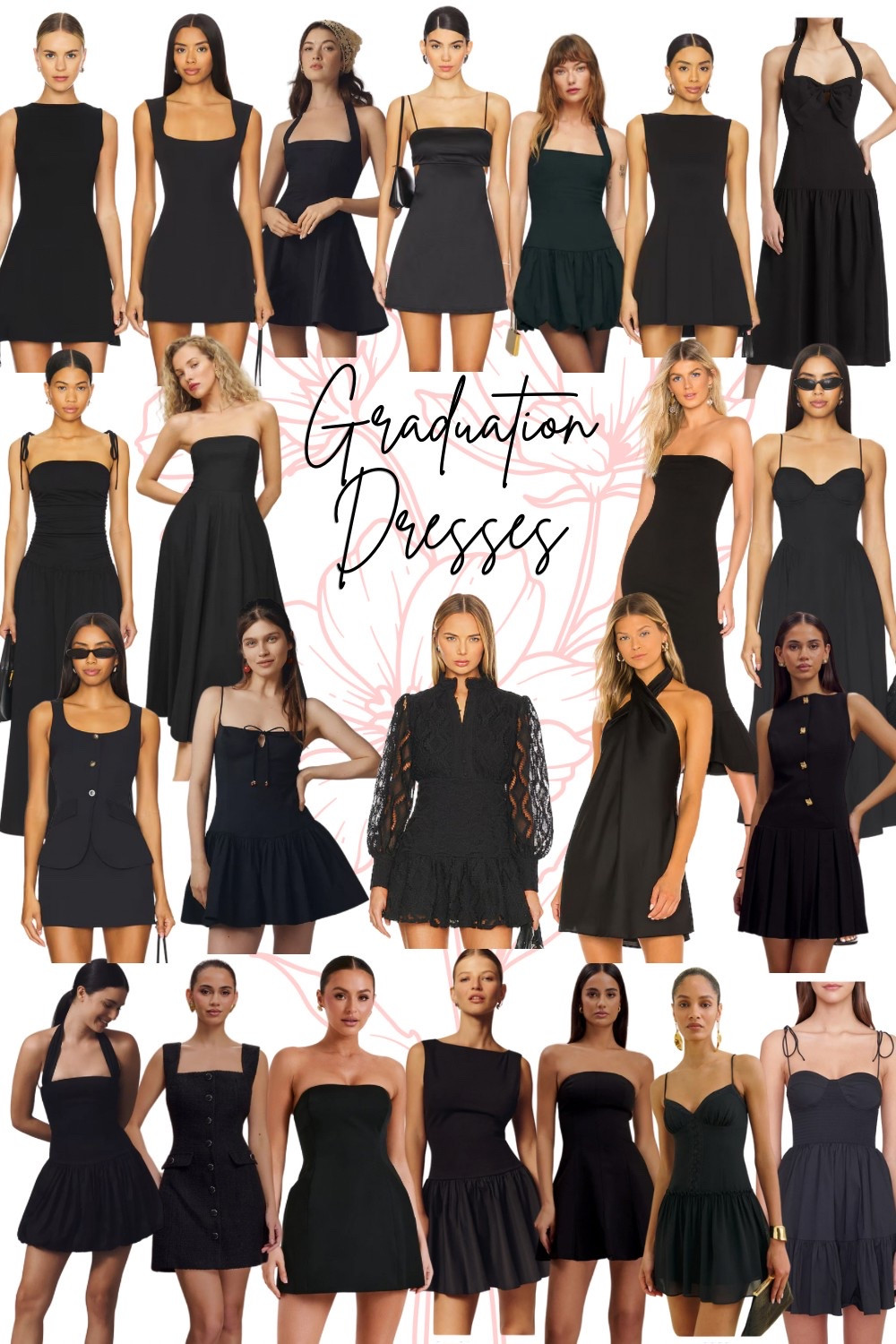 Grad season is here! 👩‍🎓 Black graduation dress roundup 

#LTKSaleAlert #LTKSeasonal #LTKStyleTip