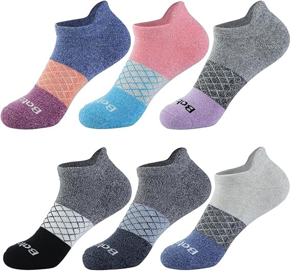 Women's Casual Ankle Socks Low Cut Athletic Socks 6 pairs | Amazon (US)