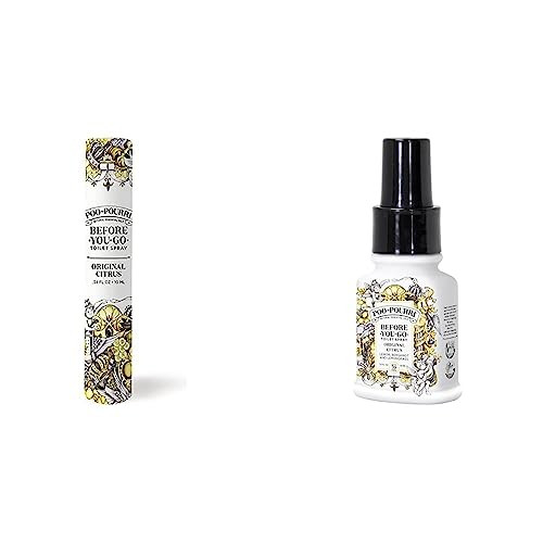 Poo-Pourri Before-You-Go Toilet Spray Citrus Bundle (1.4 Fl Oz + 10 mL) | Amazon (US)