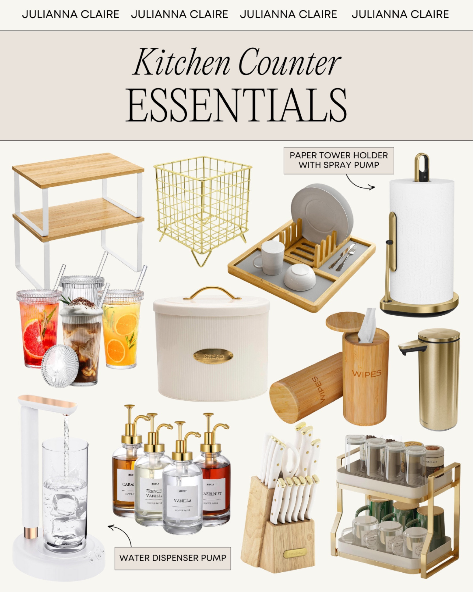 Kitchen Essentials From Amazon 🌿

kitchen essentials // amazon finds // kitchen decor // home finds // kitchen organization // amazon home finds // amazon home // kitchen finds // kitchen sink organization // kitchen sink decor

#LTKfindsunder50 #LTKfindsunder100 #LTKhome