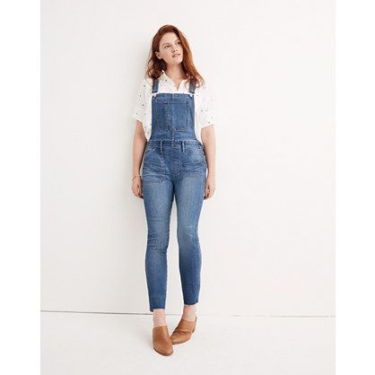 Skinny Overalls in Kemp Wash | Madewell