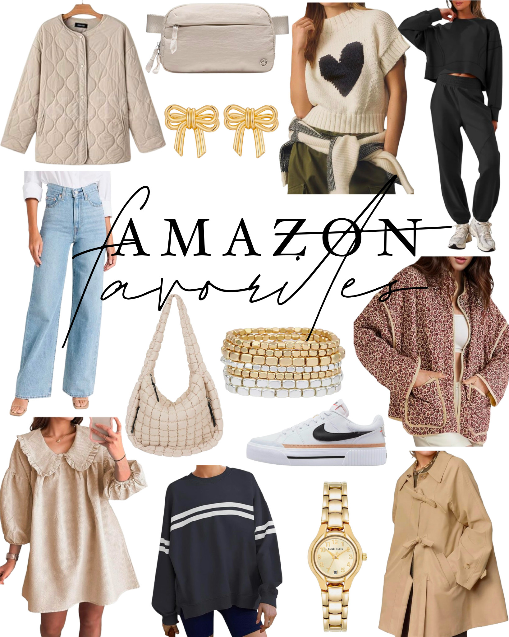 Pretty  neutral Amazon Fashion finds for fall.

Quilted Jacket | Jacket | Coat | Trench Coat | Sweatshirt | Watch | Nike | Quilted Bag | Jeans | Sweatshirt | Cropped Sweatshirt | 2 Piece Set | Bracelets | Dress | Amazon Fashion | Amazon Clothes

 

 #LTKootd #LTKOver40 #LTKSaleAlert
