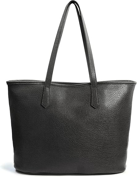 Zipper Tote Bag for Women Soft Vegan Leather Handbag for Work, Travel & Everyday Use | Amazon (US)