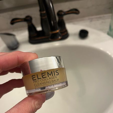 Kind of obsessed with this Elemis Cleansing Balm. Totally deep cleans but moisturized at the same time! 

#LTKbeauty