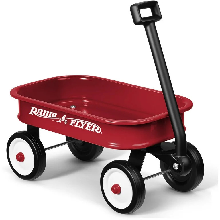 Radio Flyer, Little Red Toy Wagon (12.7" Long x 6.1" Tall), Miniature Wagon, Red | Walmart (US)