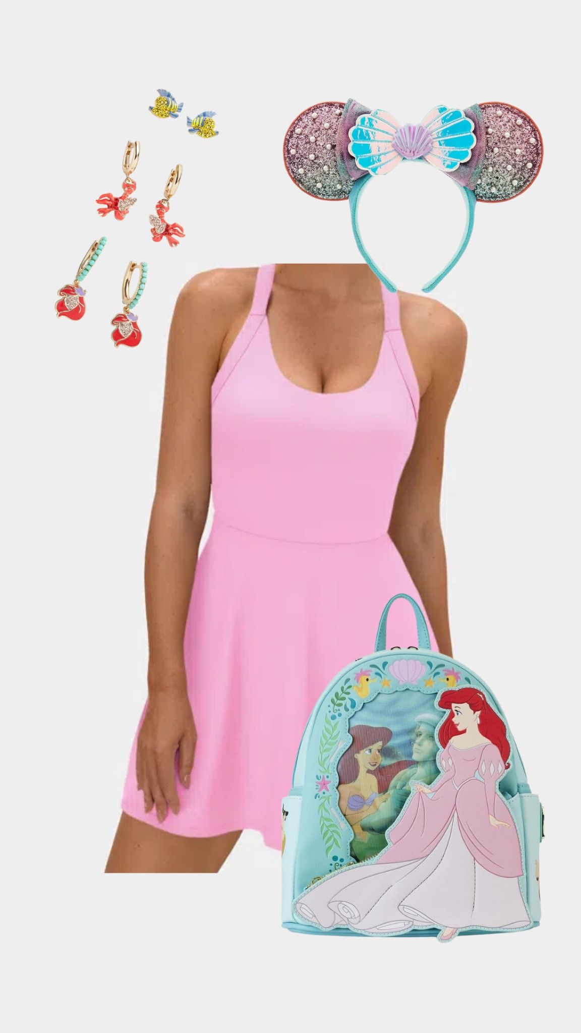Pink Ariel outfit idea for Walt Disney World 

#LTKSeasonal #LTKFitness #LTKSummerSales