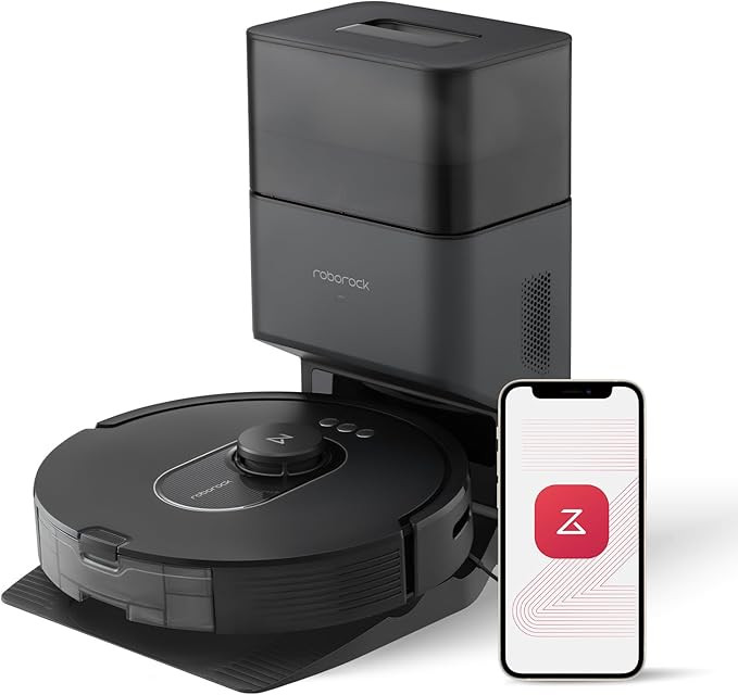 roborock Q5 Max+ Robot Vacuum with Self-Empty Dock, Upgraded from Q5+, 5500 Pa Suction, DuoRoller... | Amazon (US)