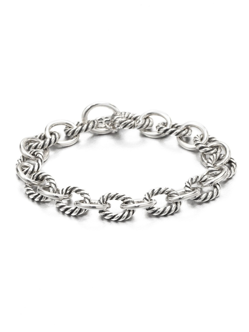 David Yurman Large Oval Link Bracelet | Saks Fifth Avenue