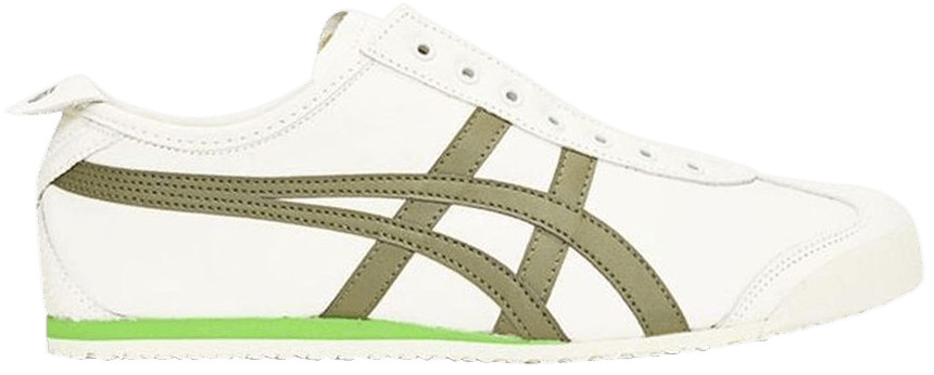 Mexico 66 Slip-On 'White Olive Green' | GOAT