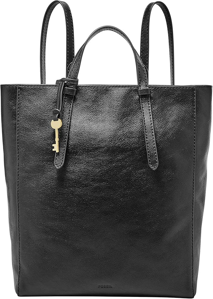 Fossil Women's Camilla Leather Convertible Backpack Purse Handbag | Amazon (US)