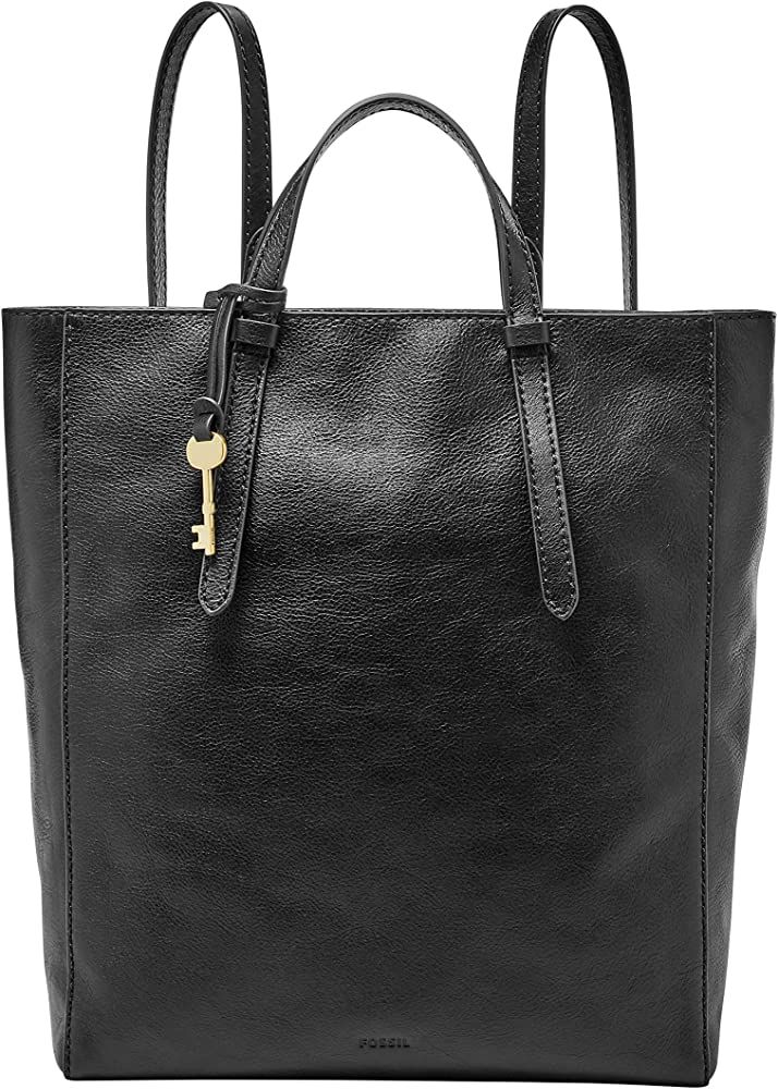 Fossil Women's Camilla Leather Convertible Backpack Purse Handbag | Amazon (US)