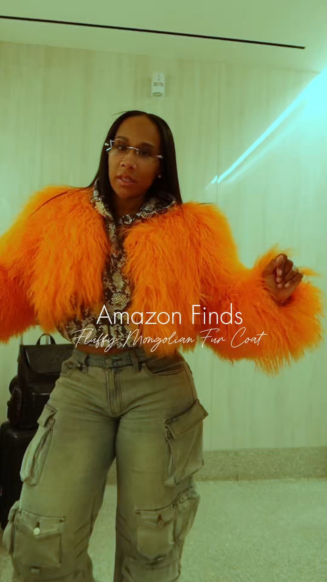 The fluff is fluffing. New Mongolian fur coat find from Amazon! 🧡

#LTKootd #LTKFindsUnder100 #LTKHoliday