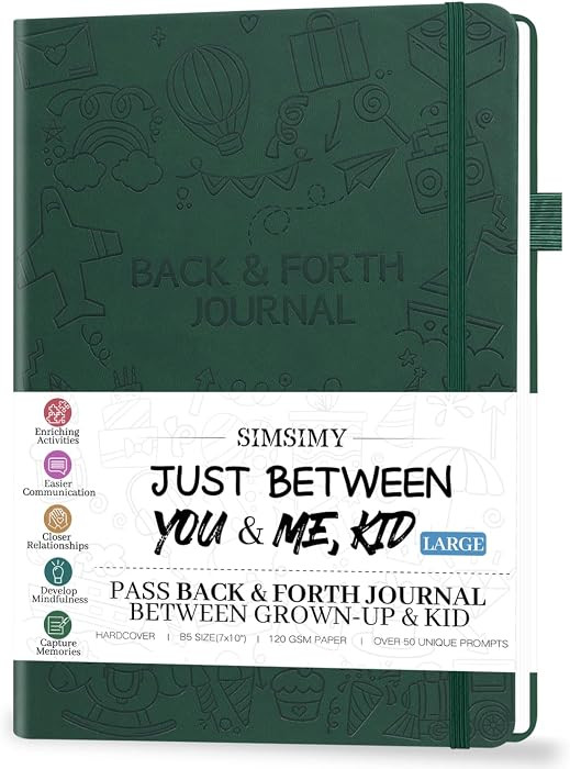 Just Between You and Me Kid Journal - A Back & Forth Journal for Grown-Up & Kid / Parent & Child ... | Amazon (US)
