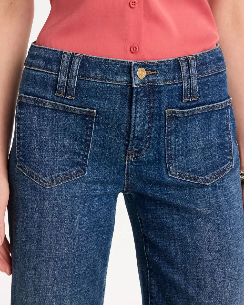 Girlfriend Wide-Leg Crop Jeans | Chico's