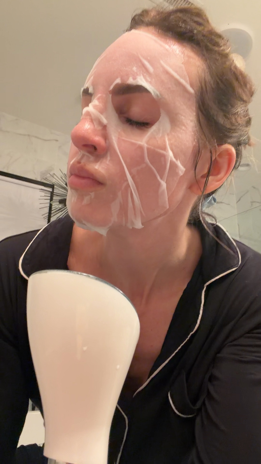 Love steaming my face while using facial mask. I’ve also linked my fav items I use below for face flooding. I will double cleanse my face and then put the sheet mask on and steam my face and then I’ll wait about 20 minutes and then I will do my face flooding technique while I’m still using the steamer.

#LTKOver40 #LTKGiftGuide #LTKBeauty