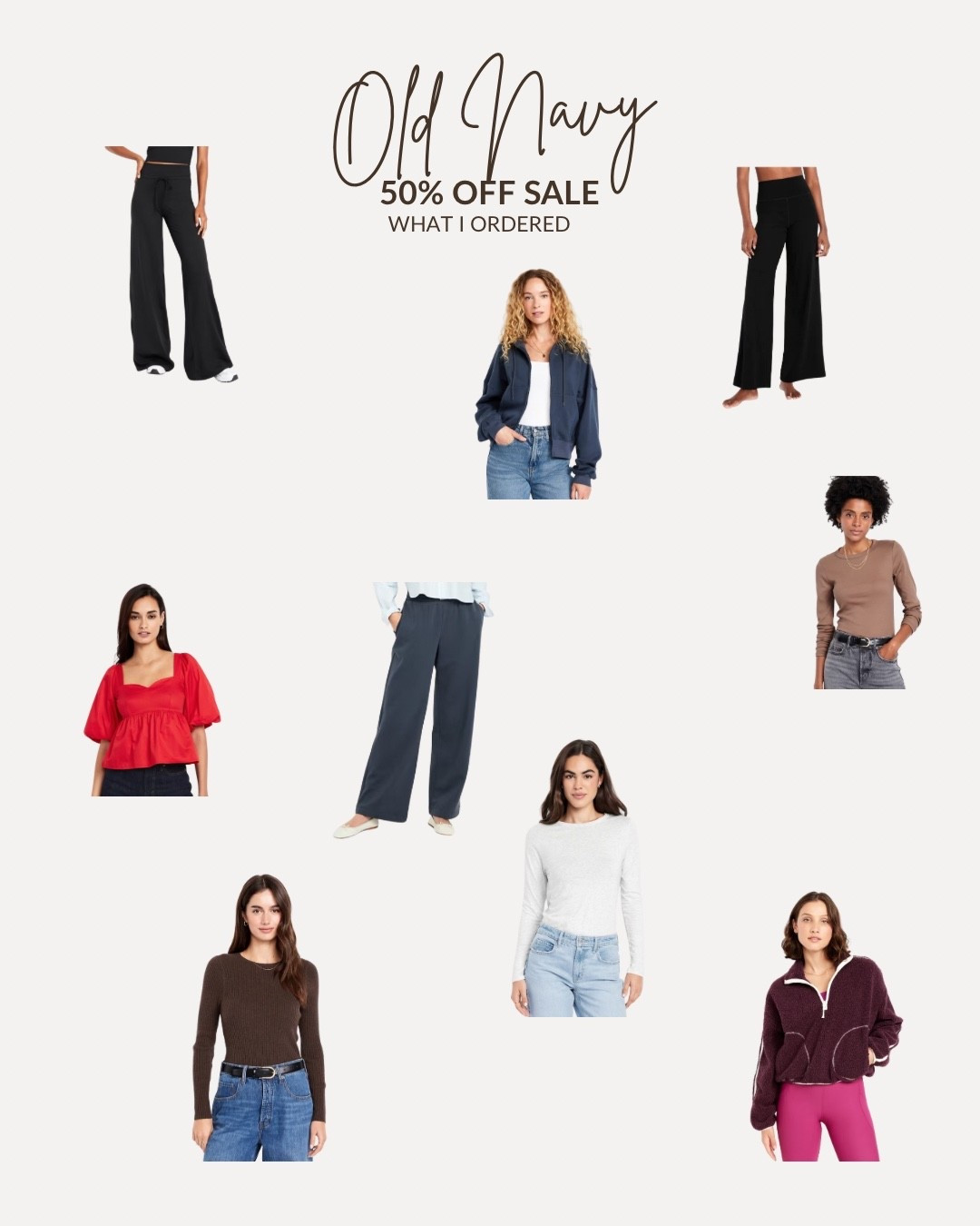 Old Navy Giftober 50% everything sale picks! I gravitated towards seasonal staples and cozy fits to stock my closet for the cold weather. 

#LTKSaleAlert #LTKMidsize #LTKFindsUnder50