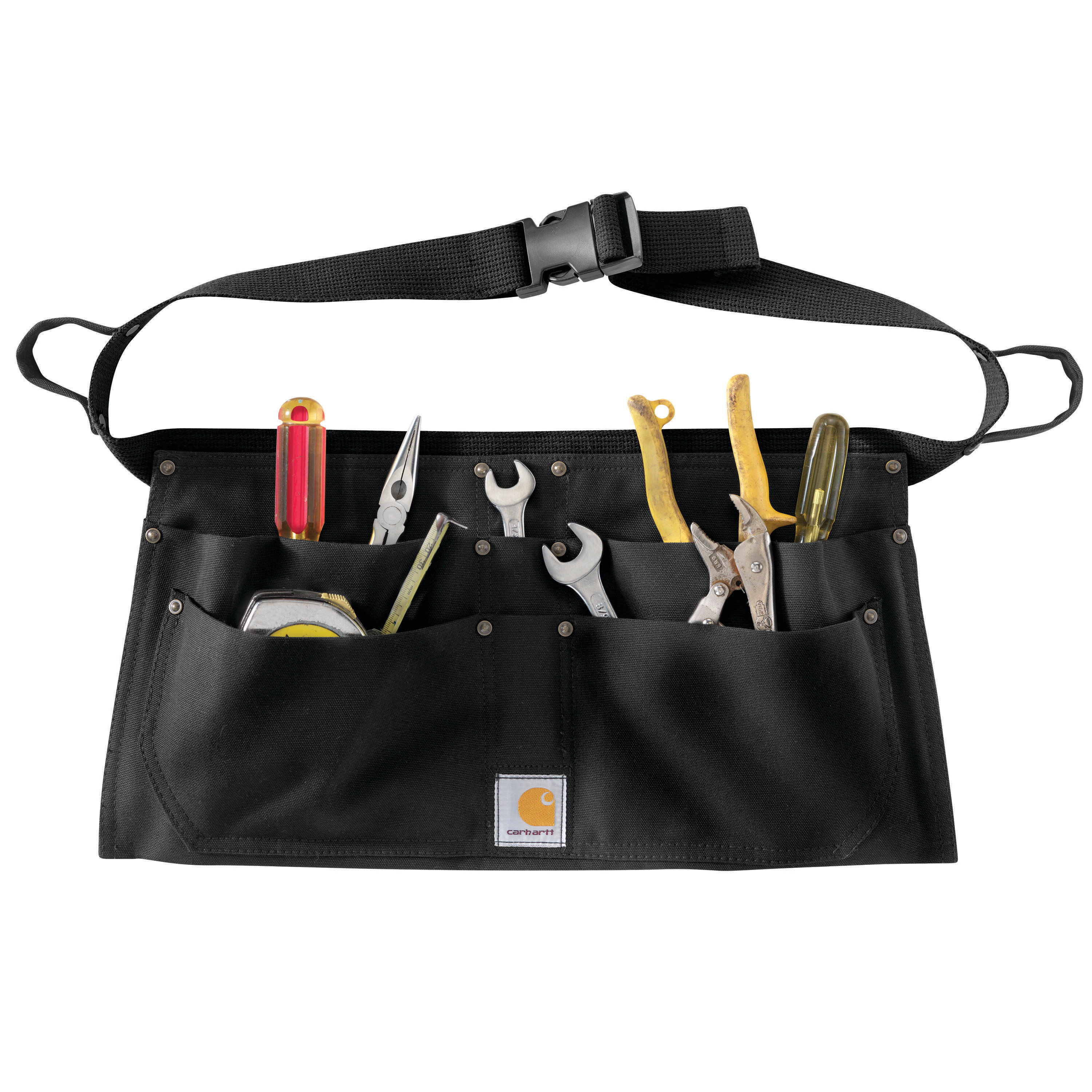 Carhartt General construction Cotton Tool apron one_size in Black | 106668-BLKXL | Lowe's