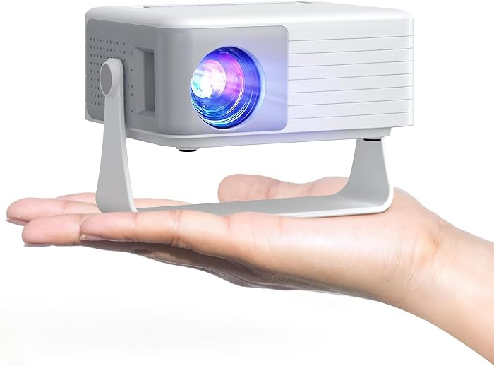 Mini Projector with WiFi and Bluetooth, AKIYO 2026 Upgraded Projector 1080P | Amazon (US)