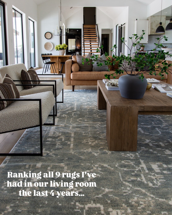 After styling dozens of rugs over the years, I finally narrowed it down to my top 9…