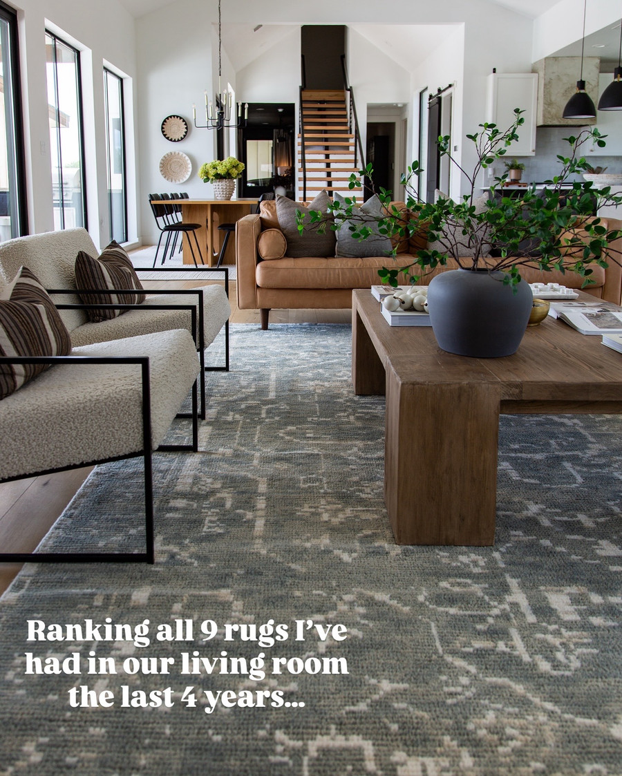 After styling dozens of rugs over the years, I finally narrowed it down to my top 9…
