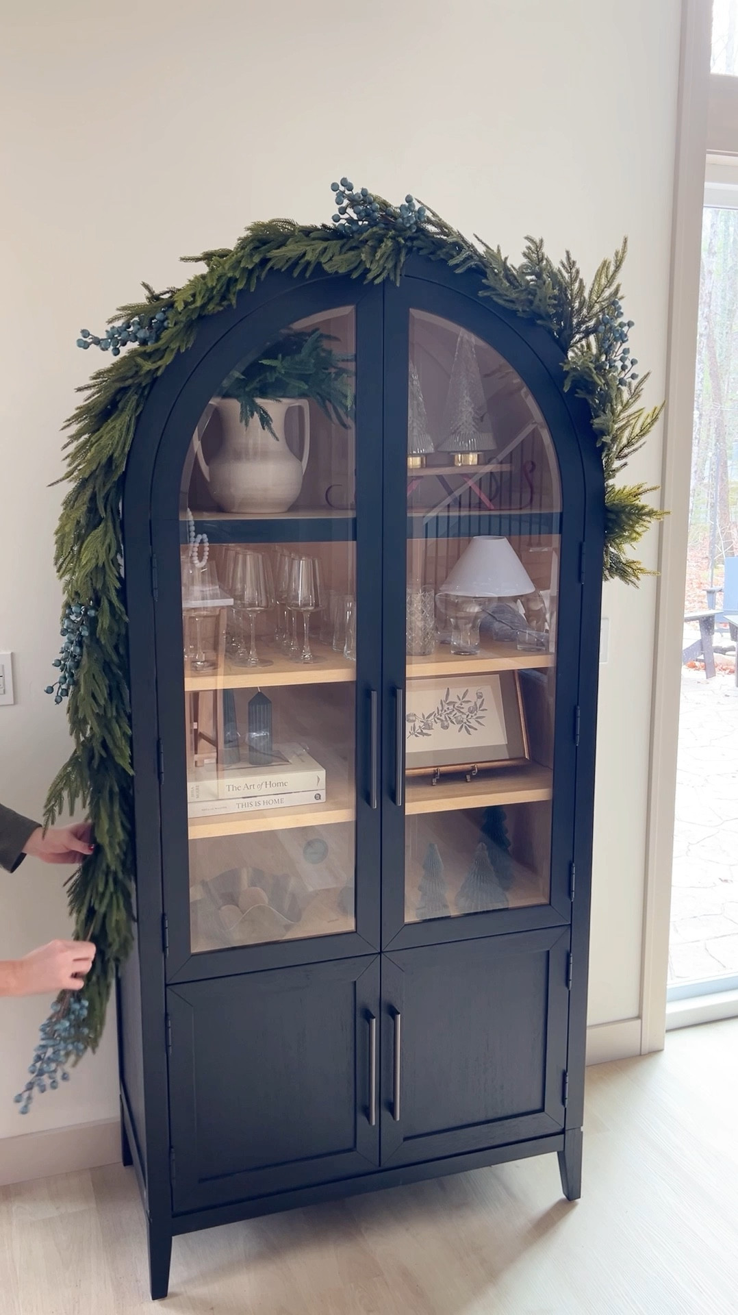 My black arched cabinet is on sale for Black Friday! @wayfair 

#LTKHome #LTKWatchNow #LTKHoliday