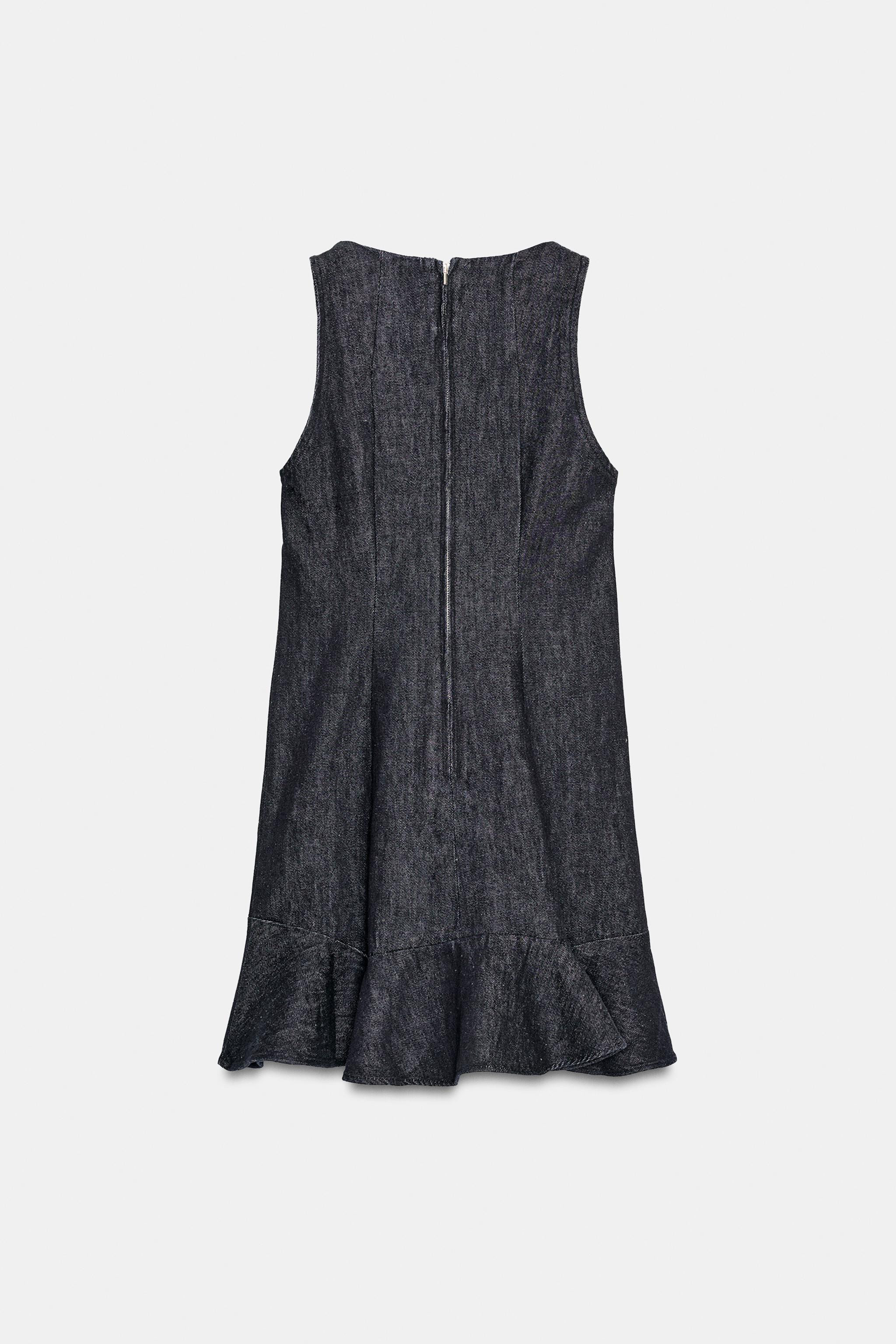 ZW COLLECTION DENIM DRESS | Zara US