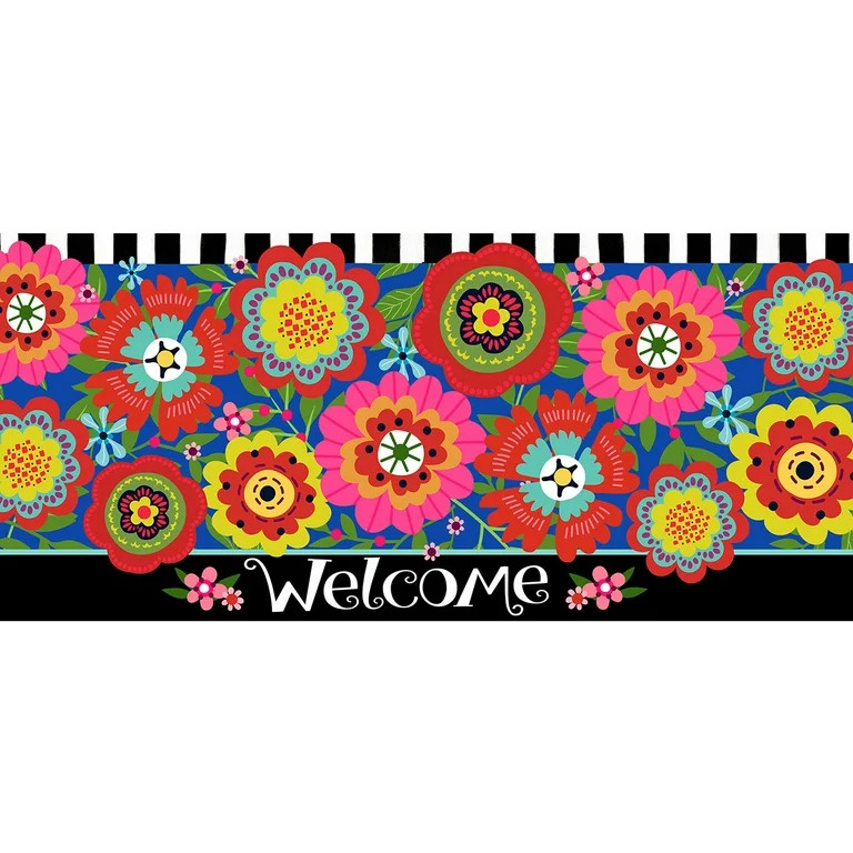 Briarwood Lane Bright Blooms Mini Mat | Walmart (US)
