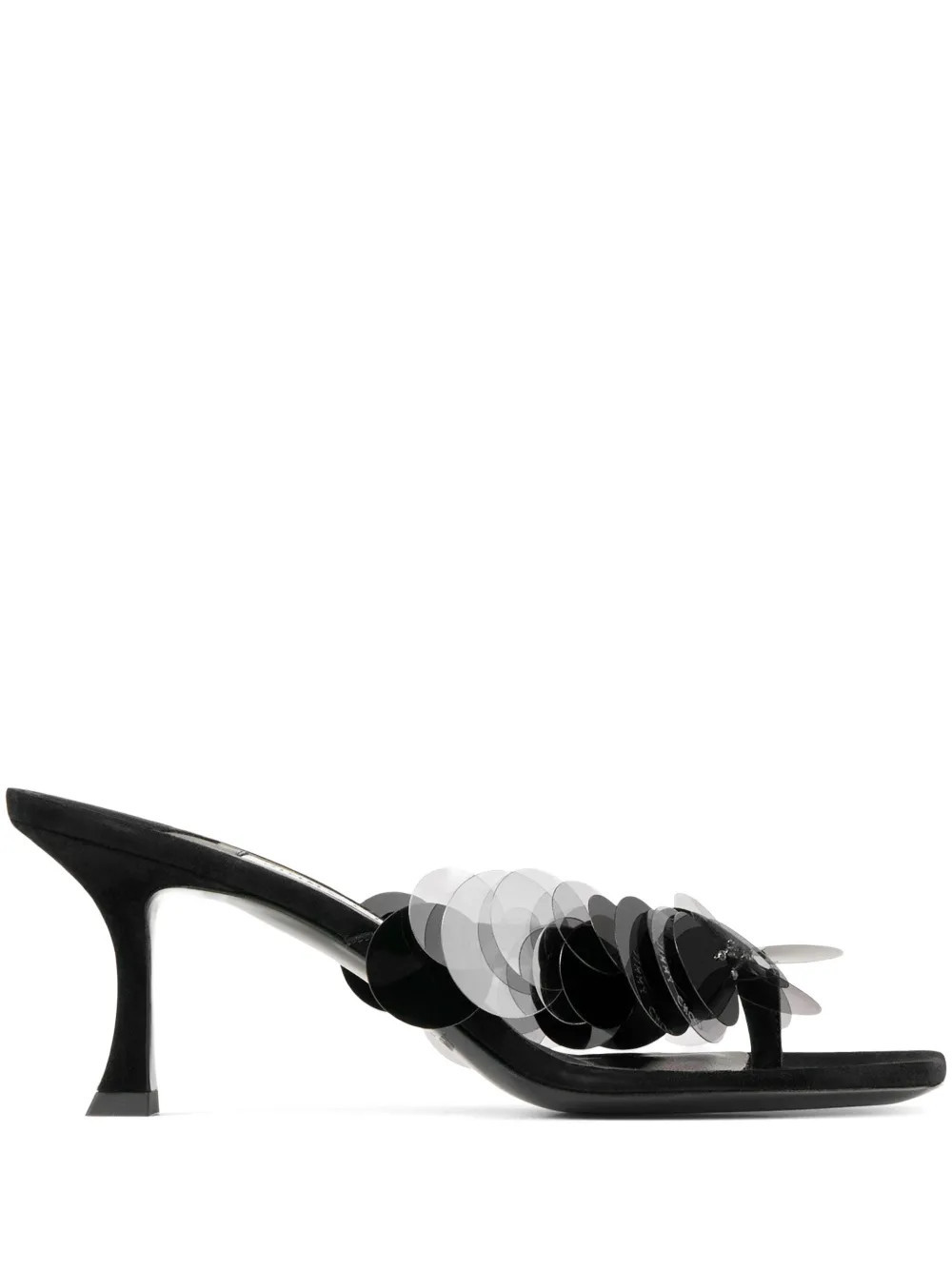 Jimmy Choo 70mm Freja mules - Black | Farfetch Global