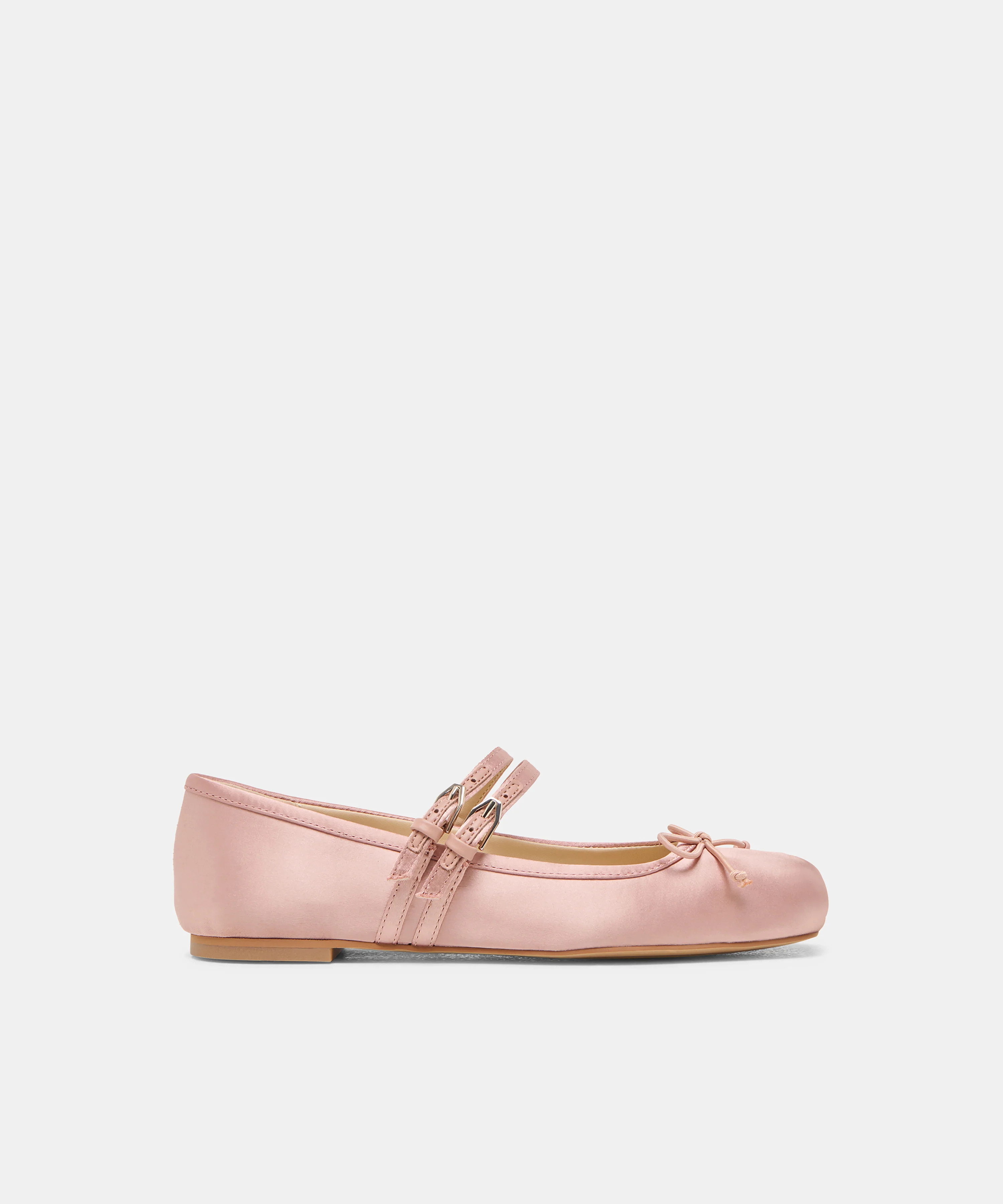 Gibsen Blush Satin Ballet Flats | Dolce Vita | DolceVita.com