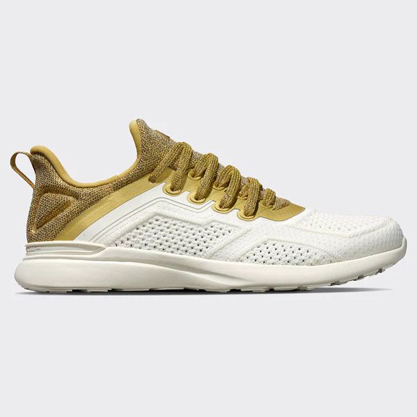 Women's TechLoom Tracer Ivory / Metallic Gold | APL - Athletic Propulsion Labs