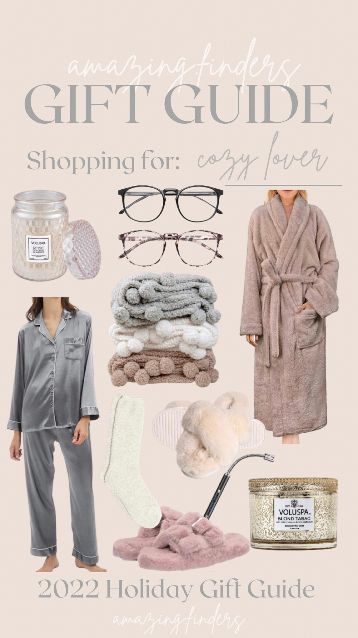 Amazon gift for cozy lover. amazon gift guides. Amazon blankets. Amazon silk pajamas. Amazon robe

#LTKGiftGuide #LTKHoliday