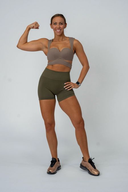 A sexy and strong sports bra that will boost your confidence in any low impact workout! This would also air nicely with a flannel or denim jacket this Fall! I am wearing a small and wear a 34B :)

#LTKstyletip #LTKfitness #LTKU
