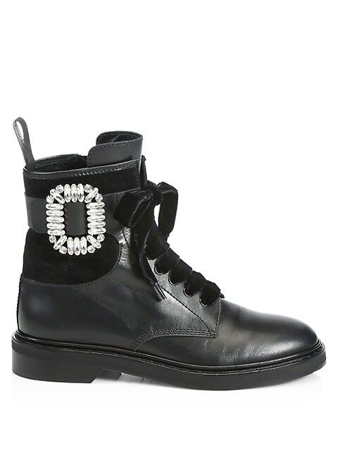 Viv Rangers Leather Combat Boots | Saks Fifth Avenue