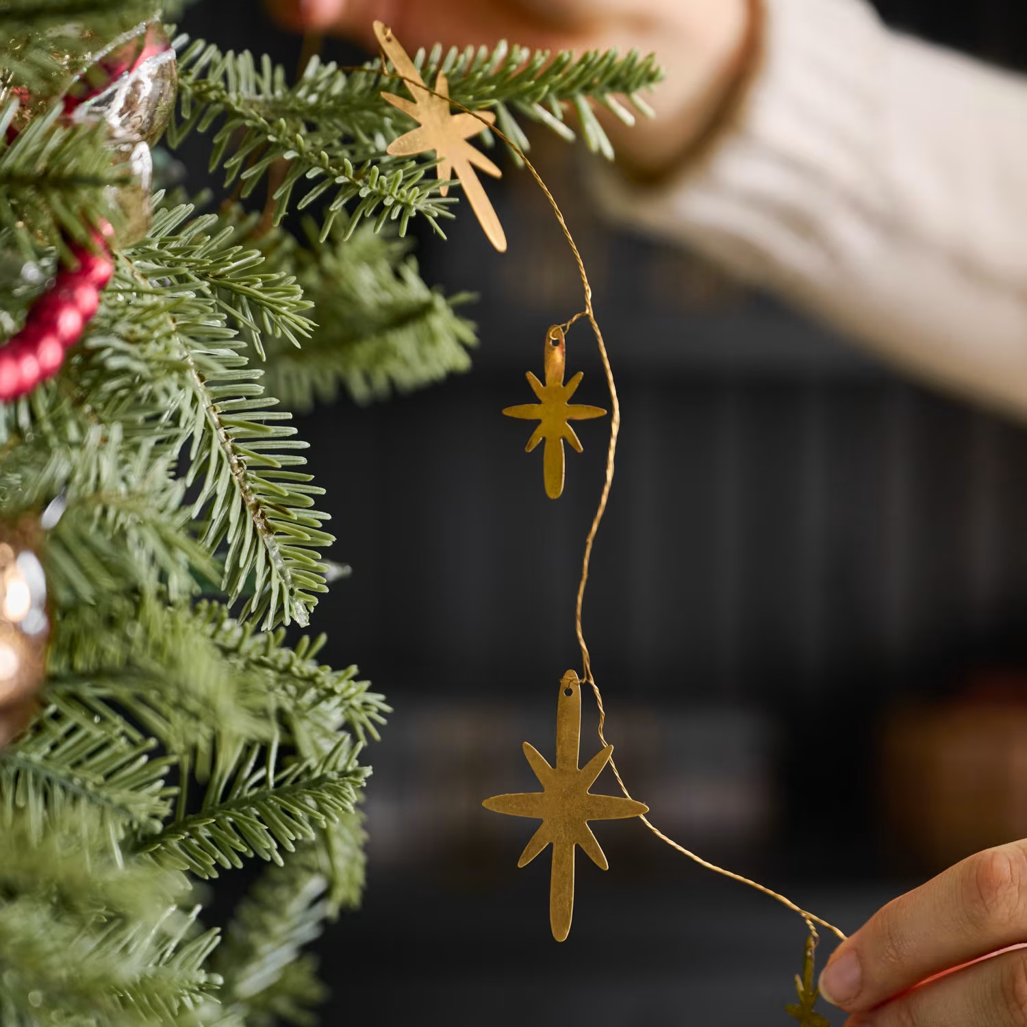 Gilded Star Garland | Magnolia