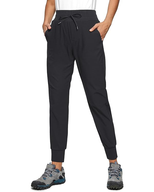 CRZ YOGA Athletic High Waisted Joggers for Women 27.5" - Lightweight Workout Travel Casual Outdoo... | Amazon (US)