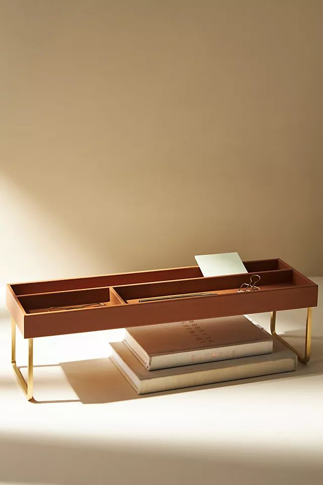 Leather Keyboard Desk Tray | Anthropologie (US)