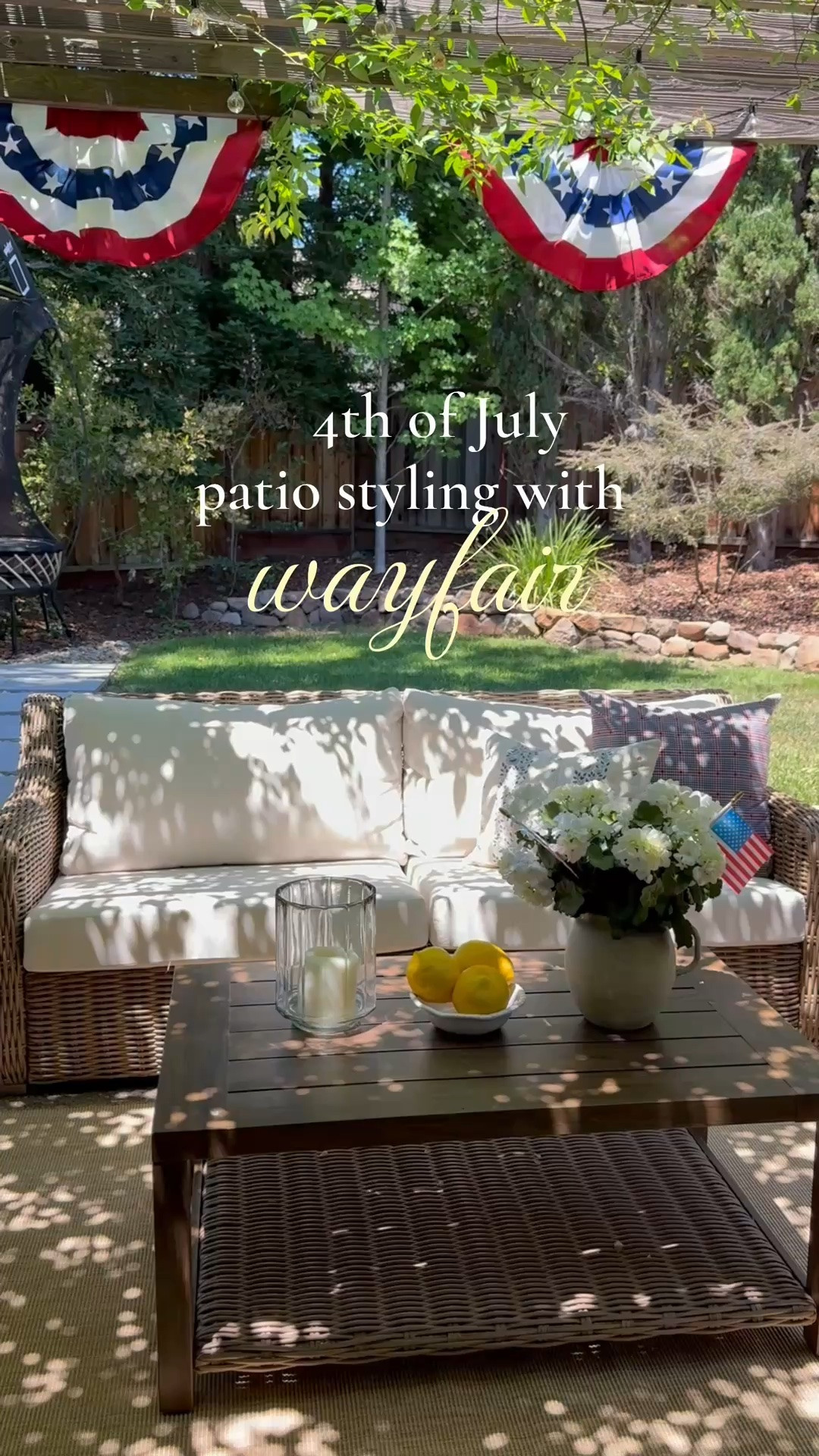 Summer styling with @Wayfair   

Outdoor patio, 4th July decor, summer patio, Americana style.

#LTKSeasonal #LTKHome #LTKU