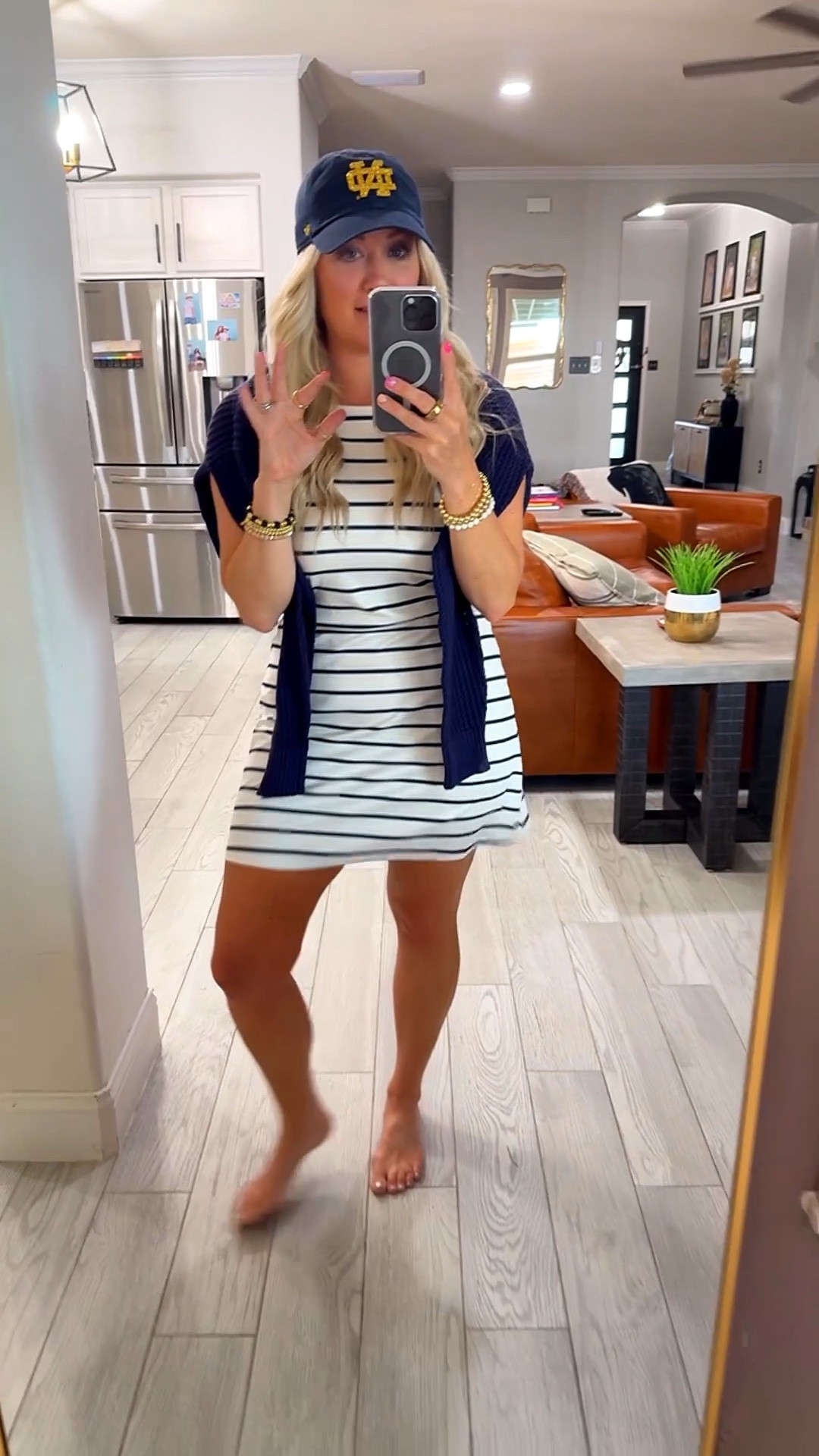 The cutest striped tennis dress with pull down shorts to potty - size medium 

#LTKStyleTip #LTKActive #LTKSummerEdit