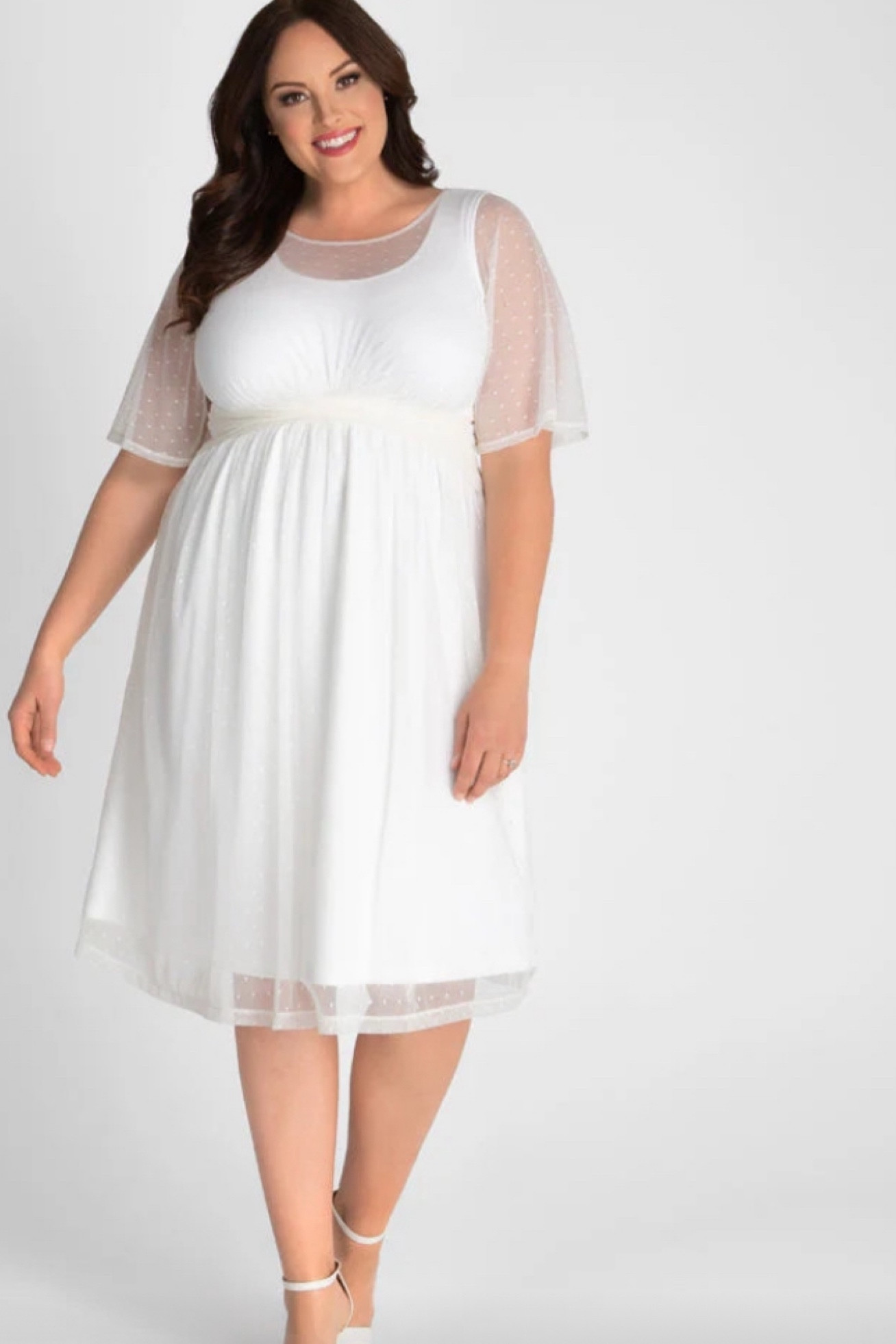 If you are looking for cute plus sized bachelorette party dresses, you will love this stunning dress! Plus size dresses like these are cute and are completely flattering. Check it out... #plussizewhitedress #whitedress #whitebridalshowerdress #bridalshowerdress #plussizedress

#LTKWedding #LTKSaleAlert #LTKStyleTip