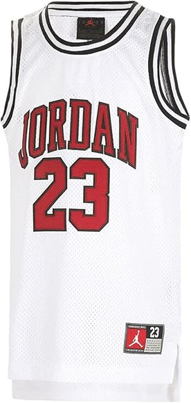 Jordan Boy's 23 Jersey (Big Kids) White LG (14-16 Big Kid) | Amazon (US)