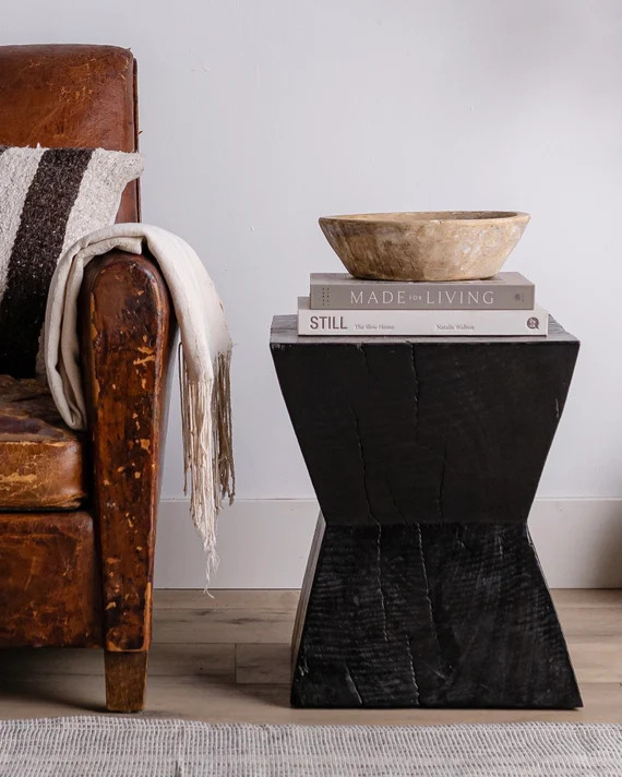 Teak Wood Rustic Bowl (Free Shipping) | Etsy (US)