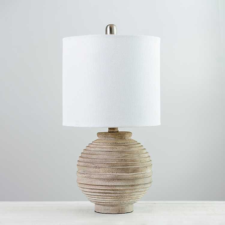 New! Natural Arrington Table Lamp | Kirkland's Home
