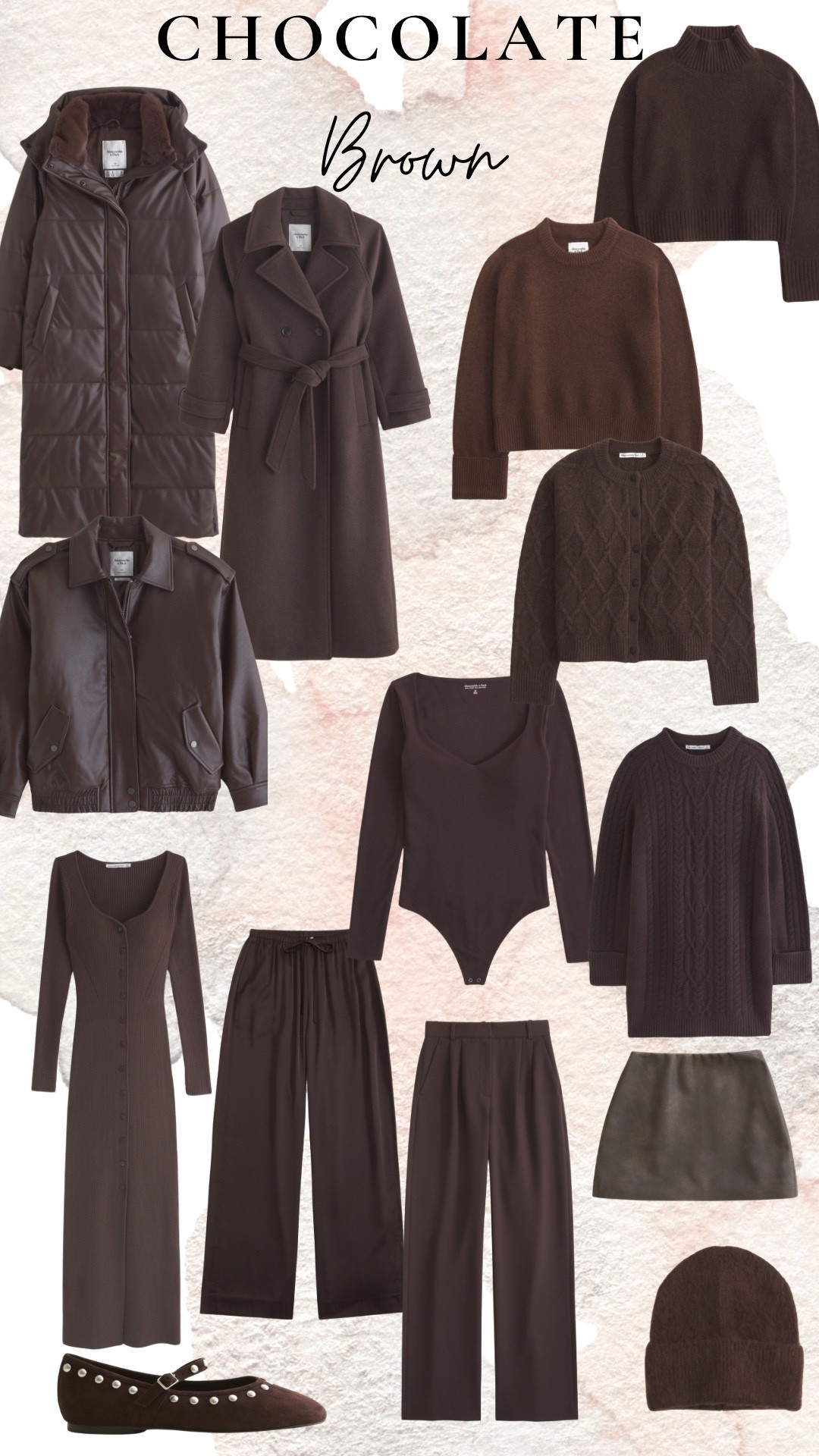 Rich, cozy, and effortlessly chic 🤎 

Chocolate brown outfit ideas, Abercrombie outfits, fall outfit inspo, neutral fall wardrobe, cozy neutral looks, brown monochrome outfit, Abercrombie new arrivals, chic brown outfit ideas, elevated neutral fashion, minimalist fall outfits, neutral aesthetic style, Abercrombie favorites, fall capsule wardrobe, brown outfit inspo, fall fashion 2025, neutral wardrobe essentials, brown sweater outfit, soft autumn style, Abercrombie fall finds, cozy chic looks.

#AbercrombieStyle #AbercrombieFavorites #AbercrombieFinds #FallOutfitInspo #NeutralOutfits #ChocolateBrownAesthetic #FallWardrobeEssentials #BrownOutfitIdeas #CozyStyle #MinimalistFashion #ElevatedNeutrals #NeutralStyleEdit #FallFashion2025 #OOTDInspo #FallStyleInspo #ChicOutfits #FallCapsuleWardrobe #BrownStyleGuide #AbercrombieLooks #AutumnOutfitIdeas #StyleInspoDaily #FashionFinds #AbercrombieTryOn #CozyFallLooks #NeutralWardrobe #BrownToneOutfits #ClassicStyle #AbercrombieHaul #NeutralOutfitIdeas #FallFashionFavorites


#LTKootd #LTKCyberWeek #LTKGiftGuide