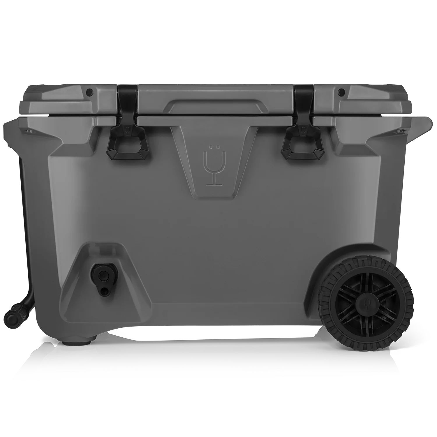 BrüTank 55-Quart Rolling Cooler | Charcoal | Brumate