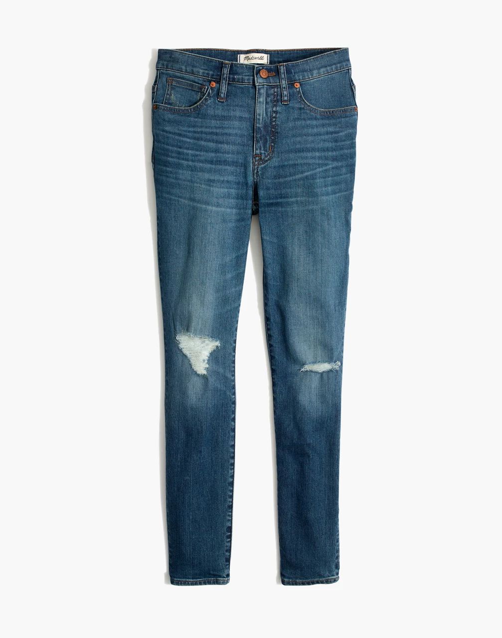 9" High-Rise Skinny Crop Jeans in Delmar Wash: Eco Edition | Madewell
